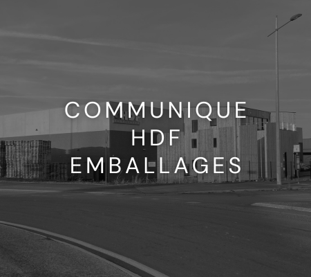 Communique HDF Emballages